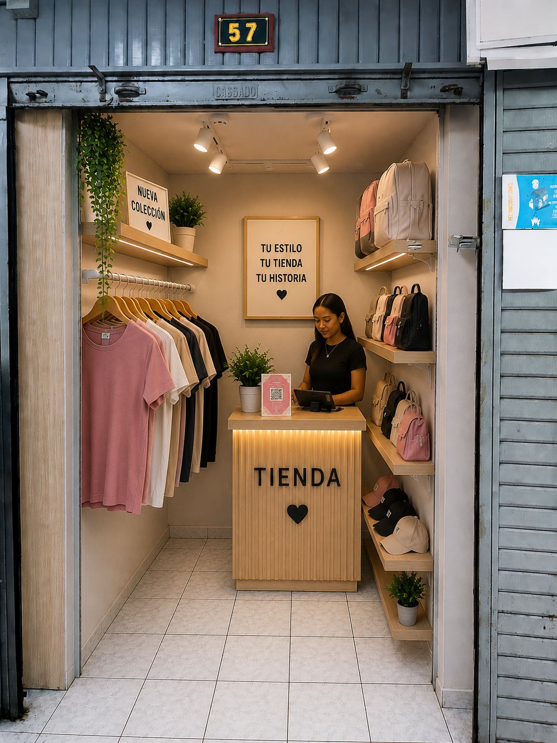 Stand N° 57 disponible en Galería San Gabriel